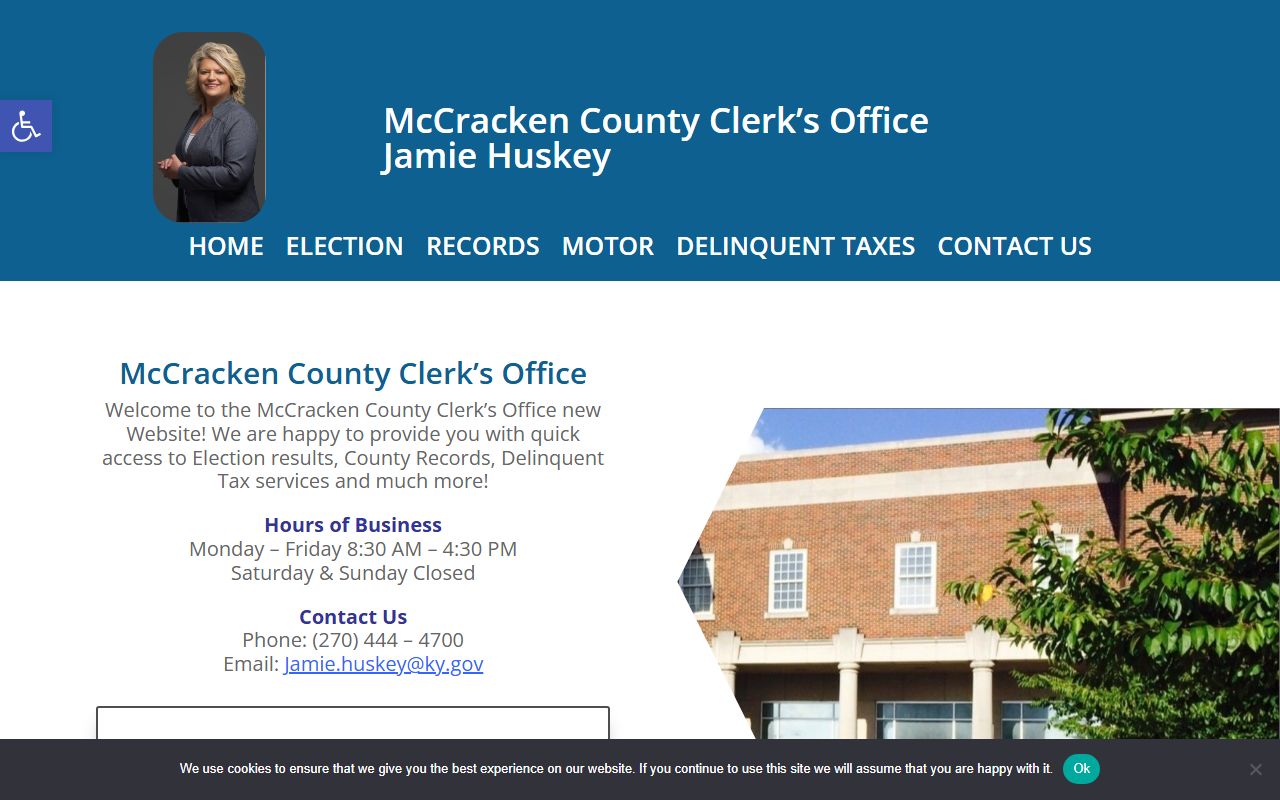 Paducah city resources and McCracken County Courthouse information