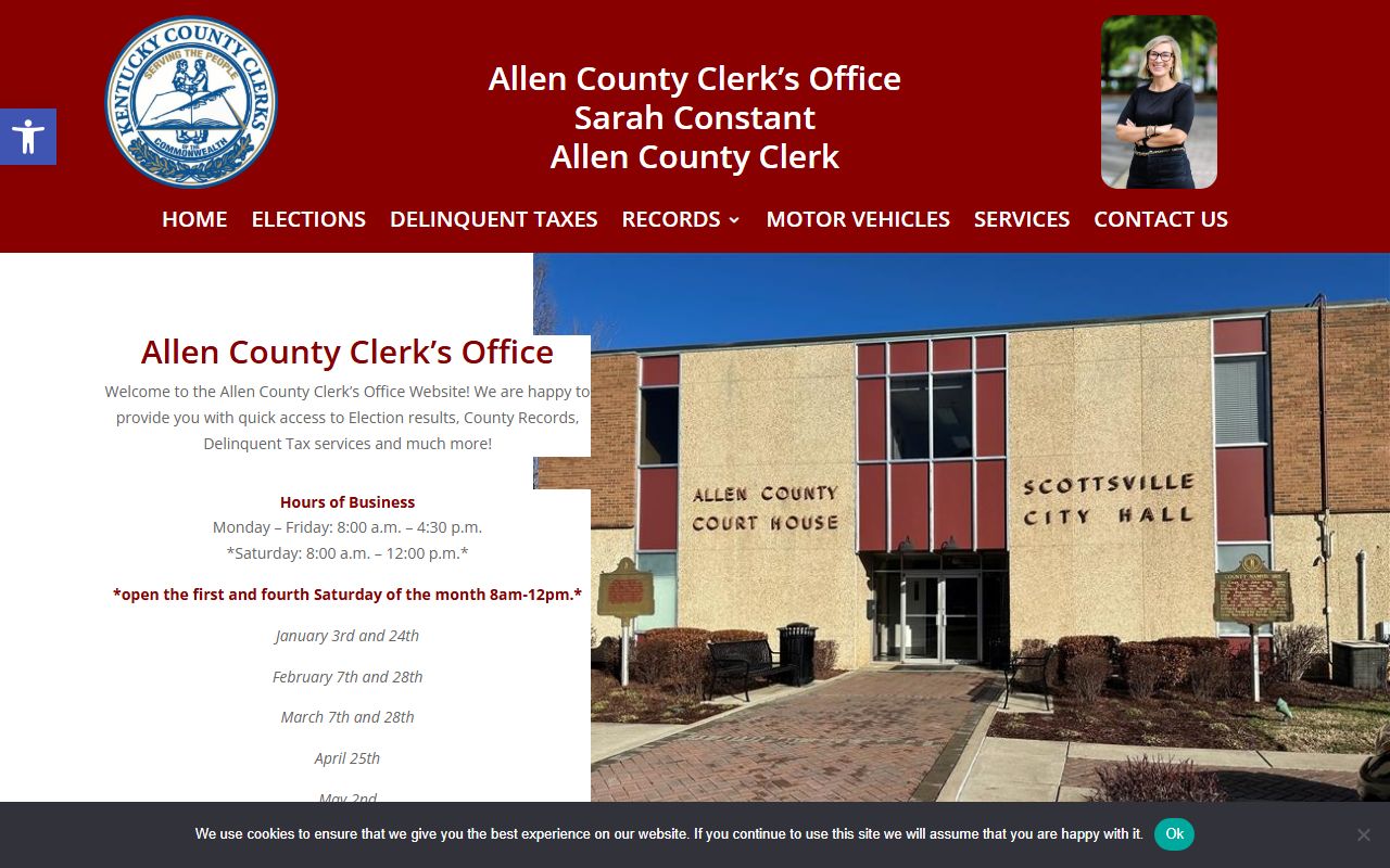 Allen County Kentucky court resources for divorce decree records